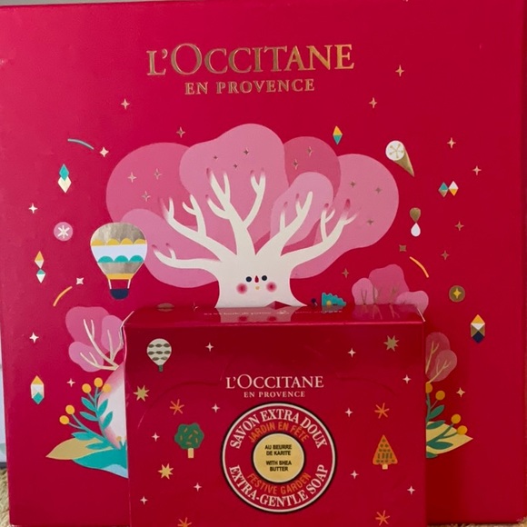 🌷LOCCITANE FESTIVE GARDEN SOAP 🌷NWT 🌷 - Picture 5 of 16